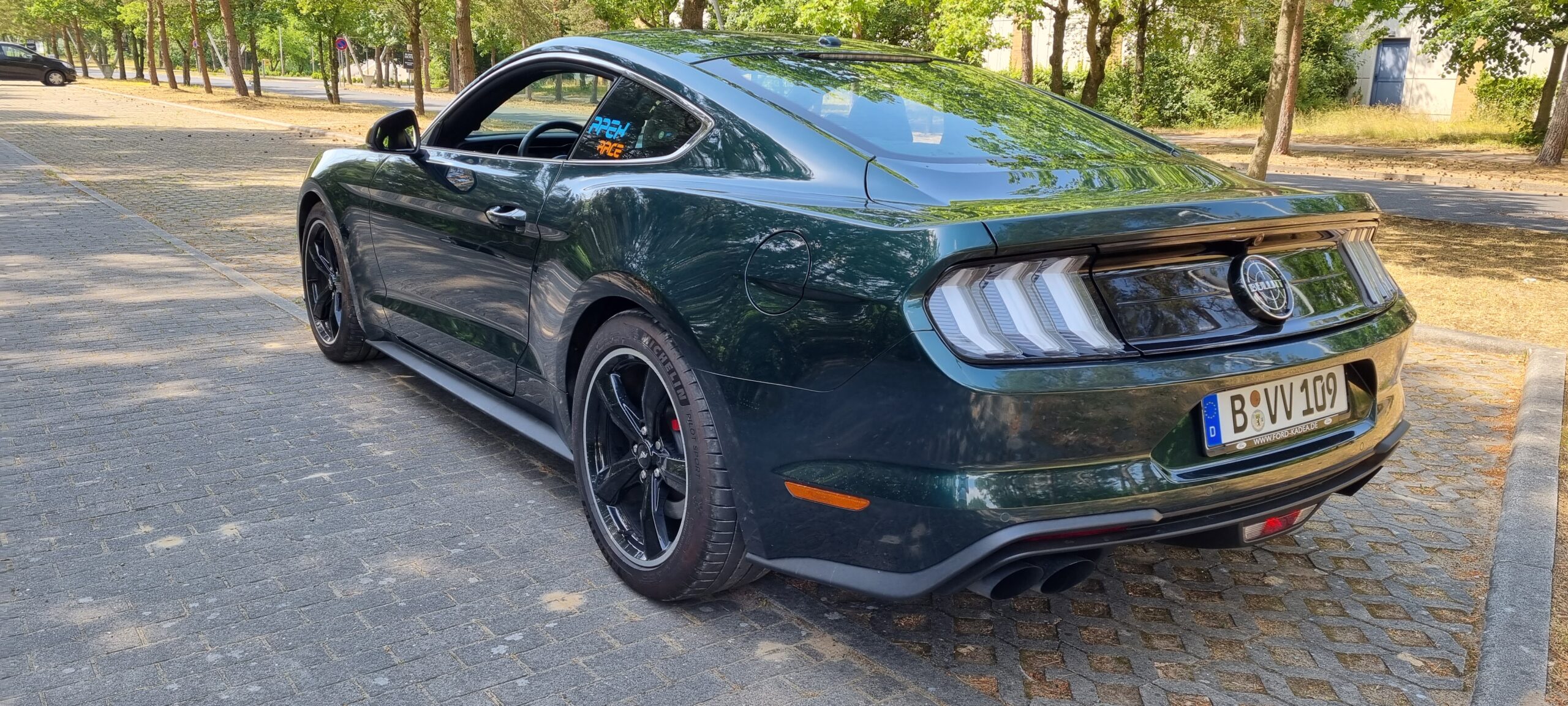 Green 2019 Ford Mustang Bullitt