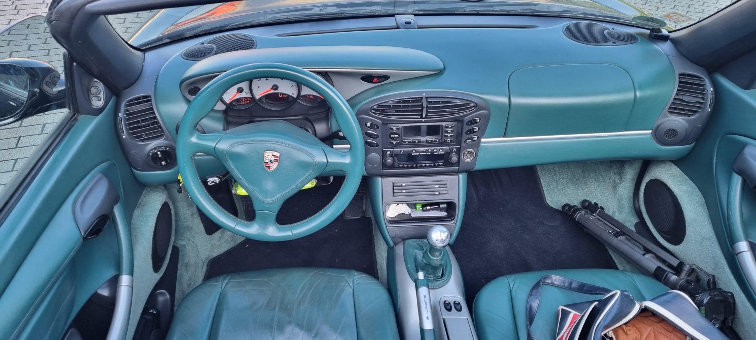 Porsche Boxster 986 Interior Petroleum Color