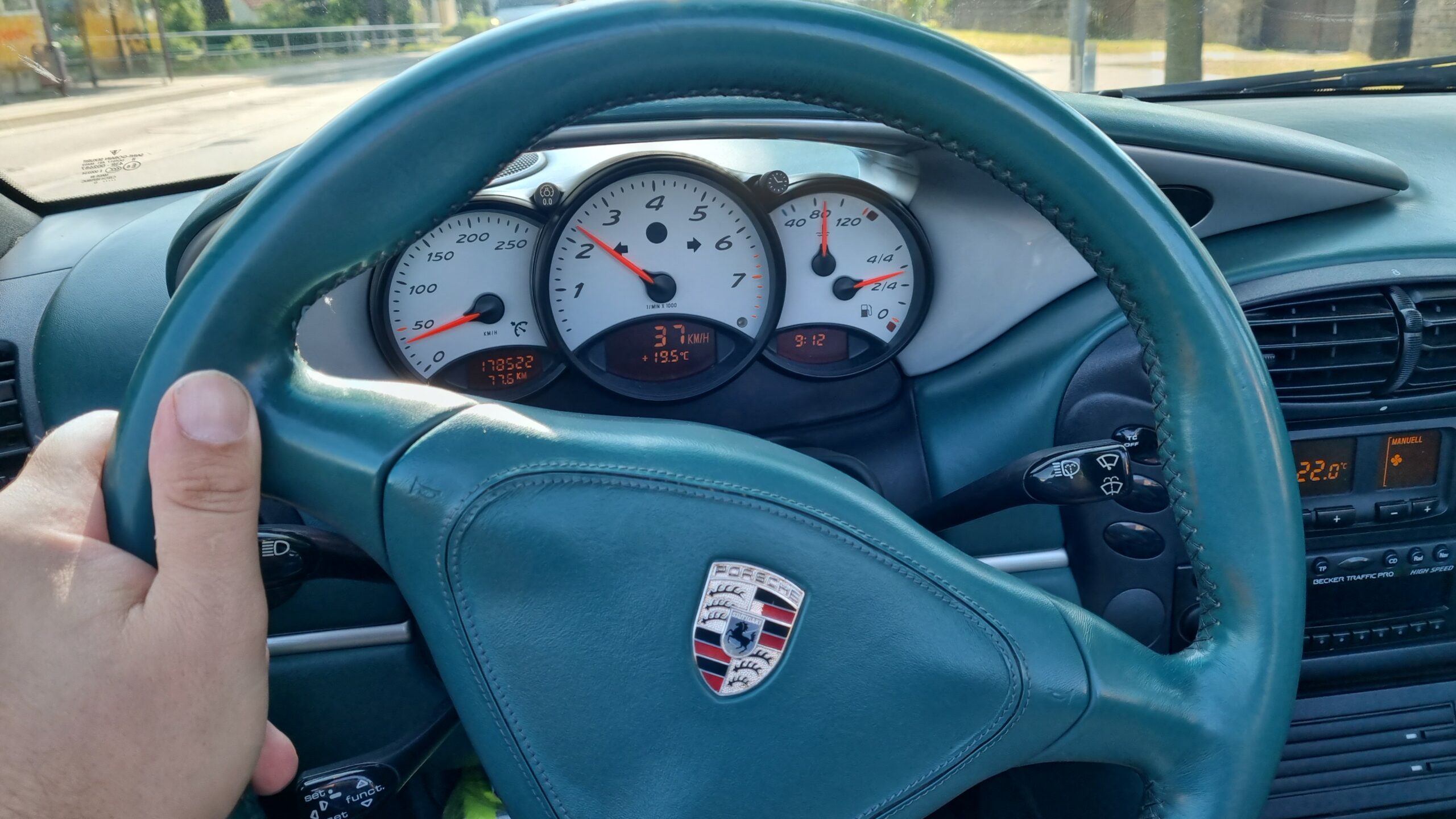 Porsche Boxster 986 Steering Wheel 
