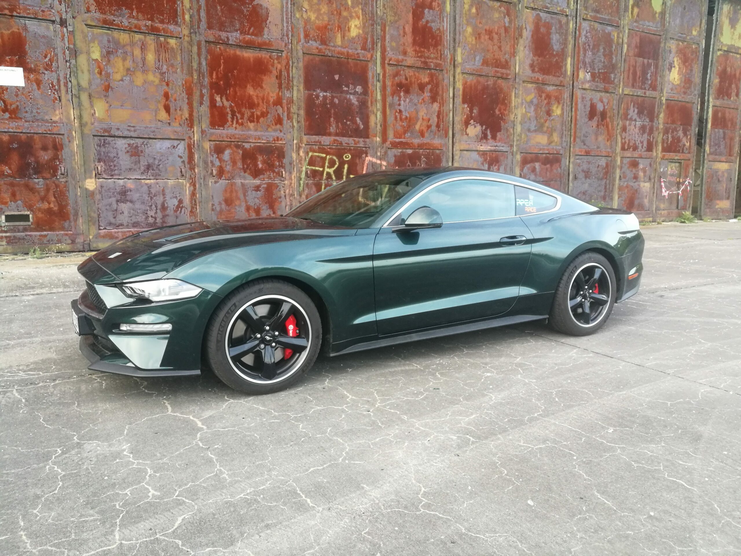 Green 2019 Ford Mustang Bullitt